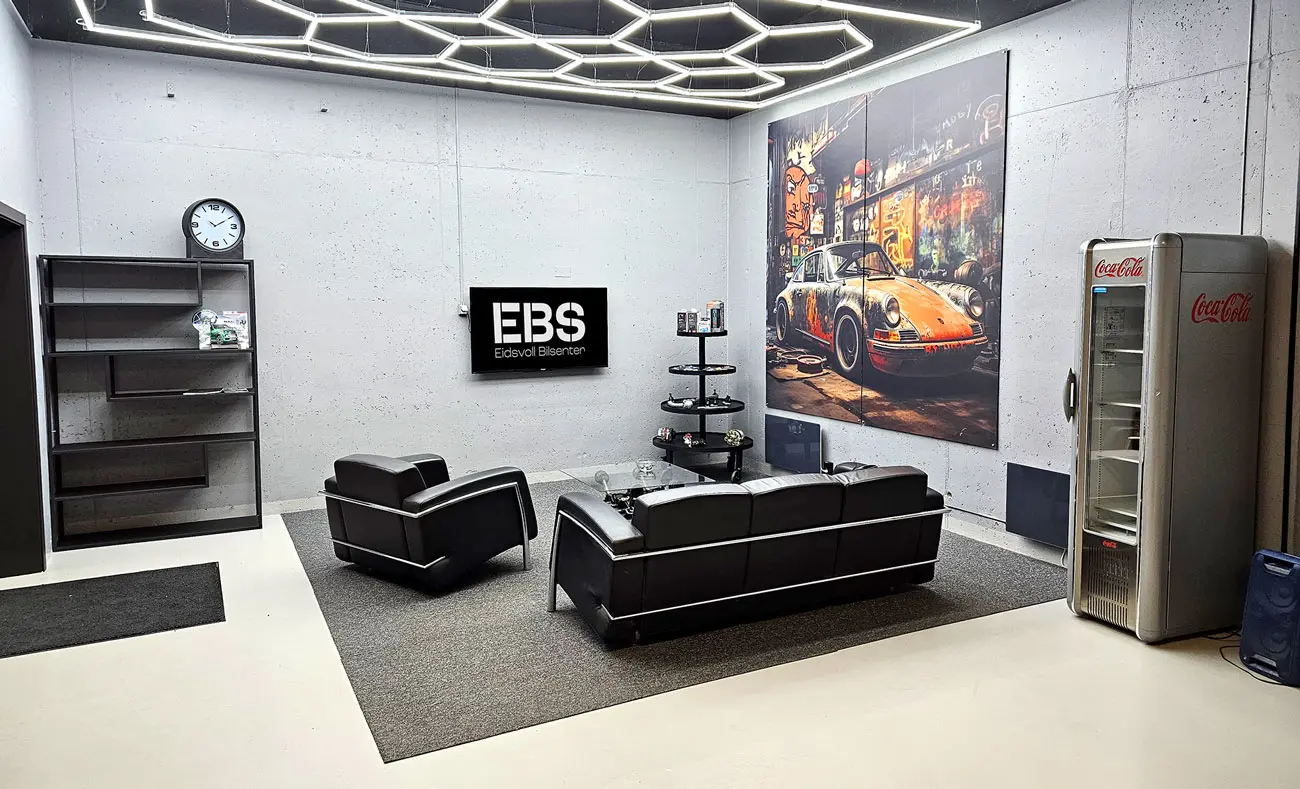 eidsvoll bilsenter venterom